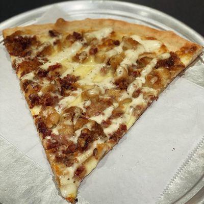 Chicken Bacon Ranch Pizza Slice