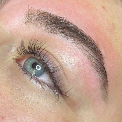 Eyebrow Wax & Henna with Lash Lift & Tint