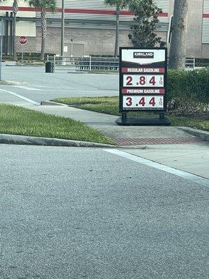 Gas $2.84!