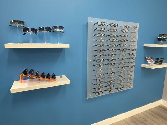 We love staying stylish, we have so many designer frames you can choose from!