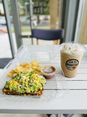 Avocado Toast Street Style and Horchata Latte