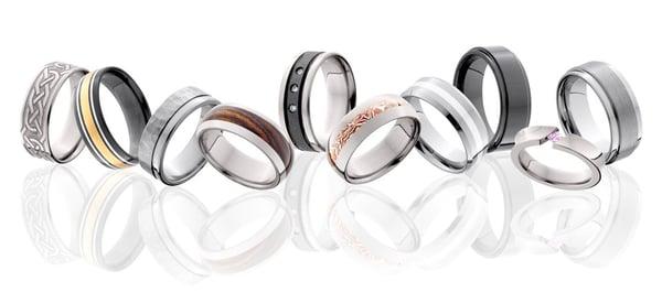 Men's wedding bands - customized just for you!