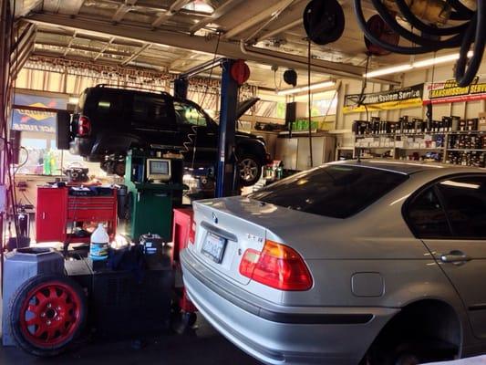 Inside the Garage