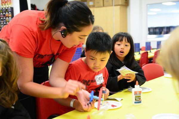 Arts & crafts are a stable of our KID'S FUN CAMPS.