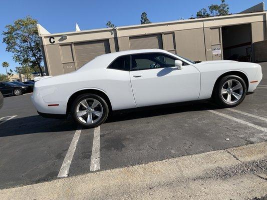 Dodge Challenger with Classic Series, shades 30/15!