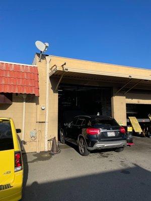 First bay is the smog check place. Friendly people!