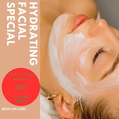 December Christmas Facial Special! Book Now Angelictouchfacial.com