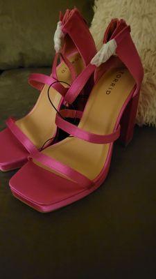 My pink shoes