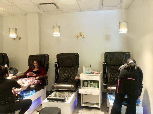 Pedicure chairs