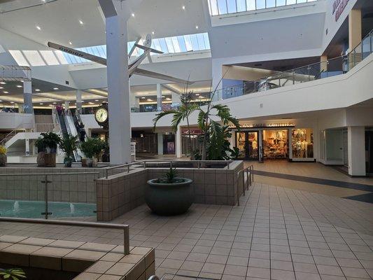 Interior of mall