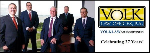 Volk Law team of experienced litigation lawyers!