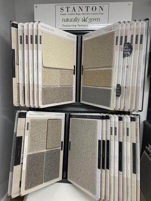 Stanton carpet display