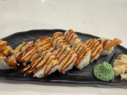 Tempura shrimp roll