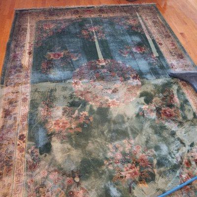 CleNinh area rug (on property)