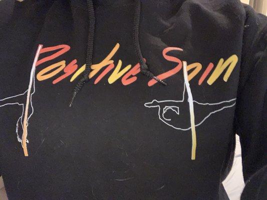 Positive Spin sweatshirt (super comfy)