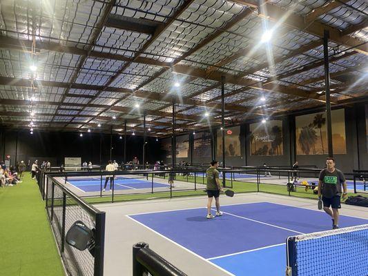 Pickleball courts