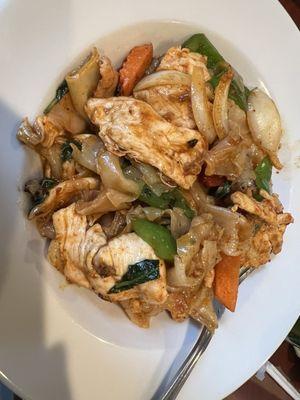 Looks better than it was . (Drunken Noodles)