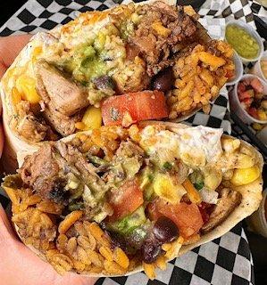 Loaded Burrito ...it's a two-hander!