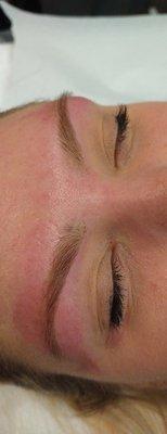 Eyebrow Threading and Tinting