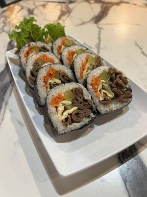 Beef bulgogi kimbap