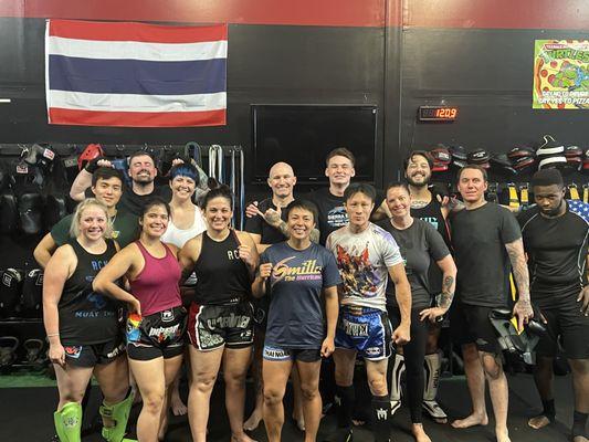 OneFC fighter visiting HTMT