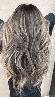 Balayage color