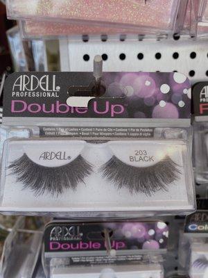 One of the fake eyelashes they sell by Ardell