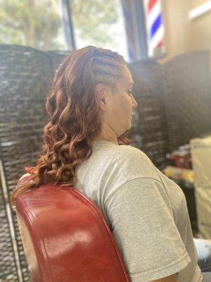 Braids and curls