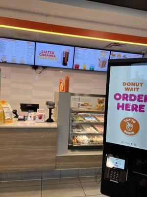 Dunkin' Donuts menu