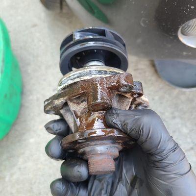 BMW 3 series water pump failure