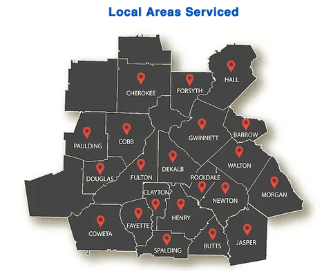 Proudly serving the Metro Atlanta Market!