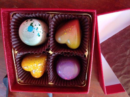 Assorted truffles