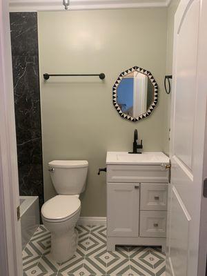 Bath remodel