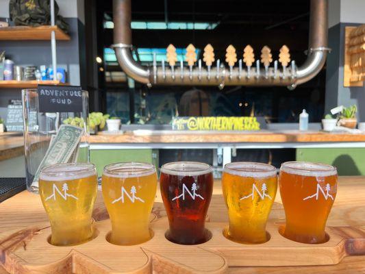 Beer flight (you choose 5)