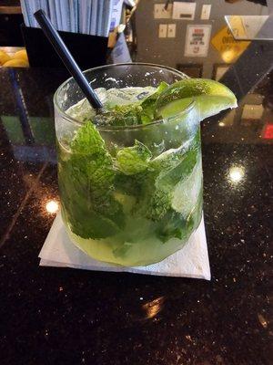 Mojito, fresh and lightly sweet