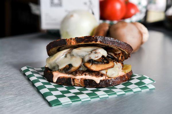 Patty Melt at Lovely's Old Fashioned