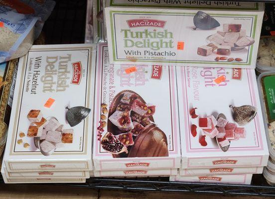 There are many Turkish products alongside European, Russian and Ukranian food as well..