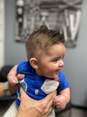 First haircut ‍