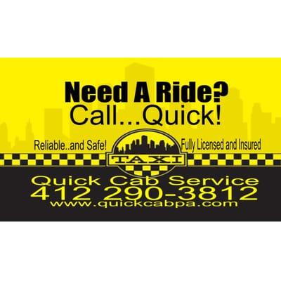 Need A Ride?... Call QUICK!! Taxi, Car Service, Airport Transportation