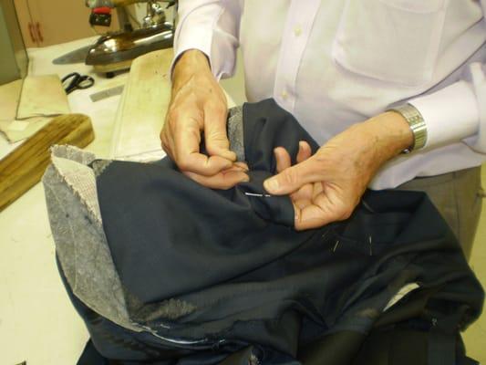 hand tailoring