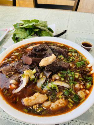 Bun bo hue ,Spice beef noodle soup