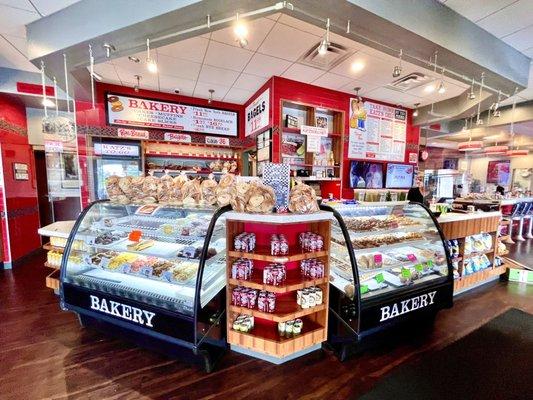 Front counter and bakery cases