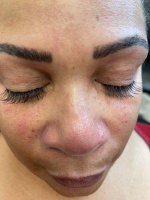 Eyelash Extensions done by Sharifa