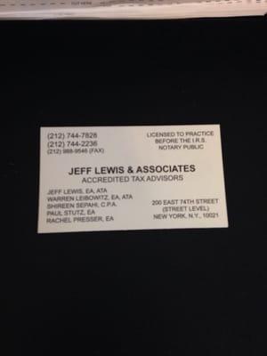 Business card