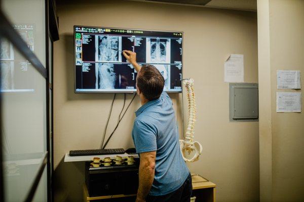 Digital X-Ray on-site, with immediate and instant results!