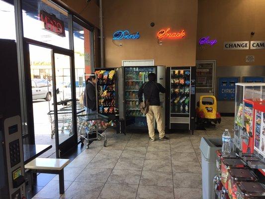 Plenty of vending machines for your every need