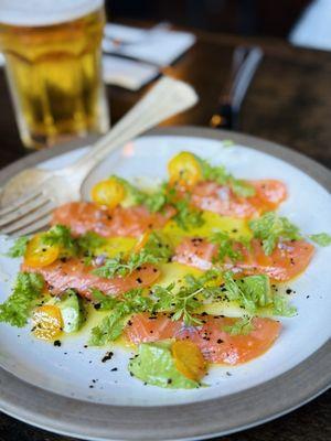 Salmon Crudo