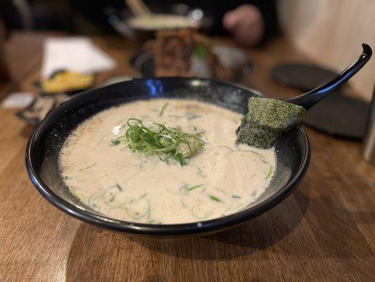 Ramen with chicken breast