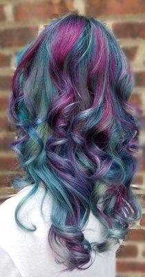 Dimensional Mermaid Hair