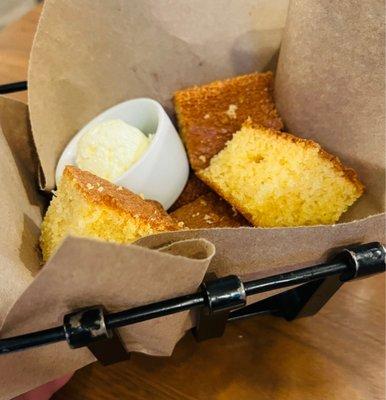 Complimentary cornbread